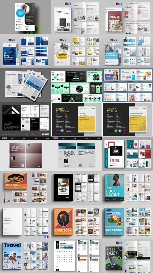 Download 24-in-1 Ultimate Adobe InDesign Templates Bundle - Vol. 14 ...