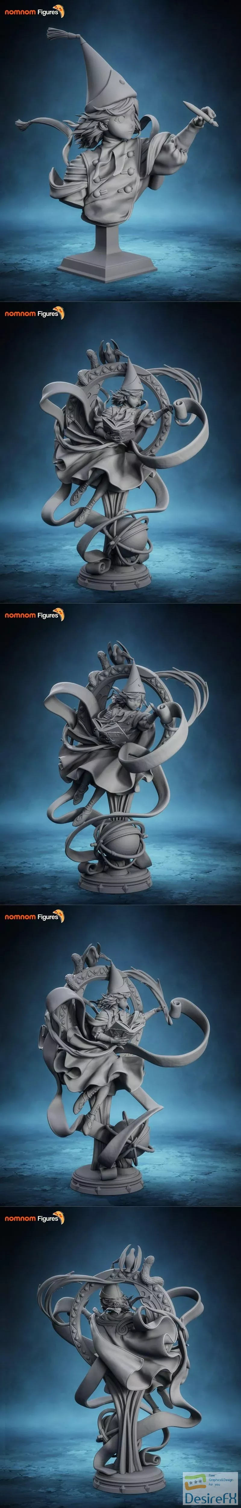 Download Nomnom Figures - Coco - Witch Hat Atelier 3D Print - DesireFX.COM